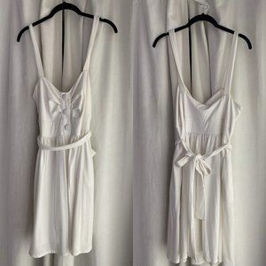 White Cotton Dress